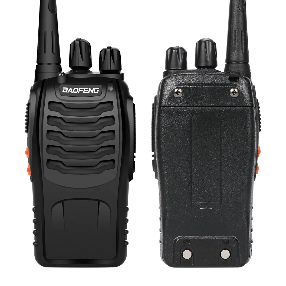 Baofeng BF-888S 워키 토키 2W 핸드 헬드 Pofung bf888s UHF 400-480MHz 16CH 양방향 휴대용 CB 라디오 EU/US 플러그 1500mah 배터리