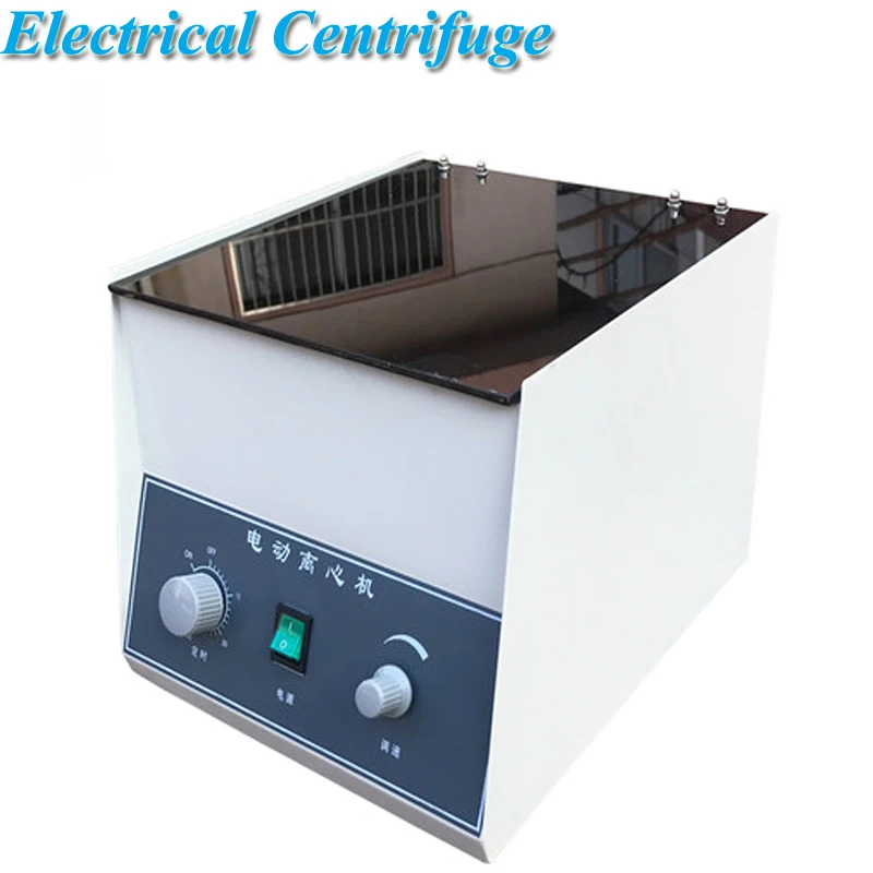 80-2 Electric Centrifuge Laboratory Medical Practice Machine Plasma Separation 12pcs Tubes Timing Adjustable Large Capacity