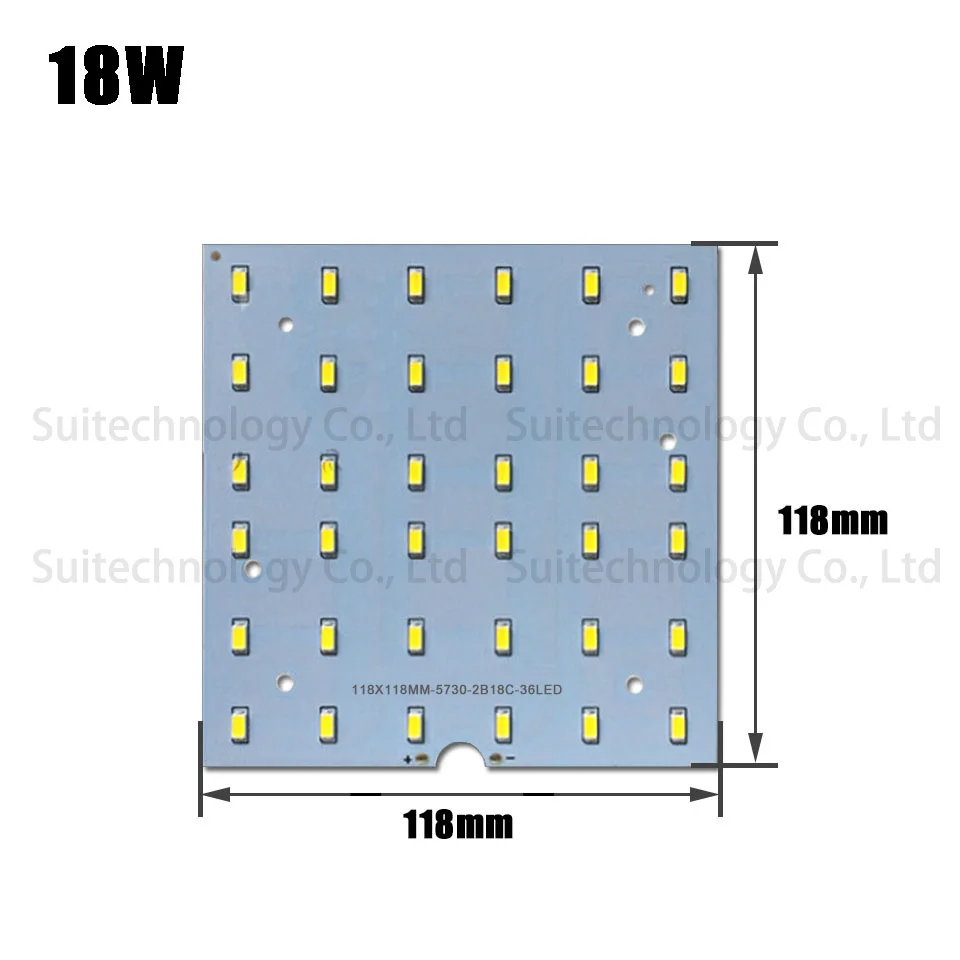 15W 18W 48 W LED floodling źródło światła, SMD5730 aluminiowa płyta podstawy, pełna moc 15 18 48 W wat dla DIY LED floodlight