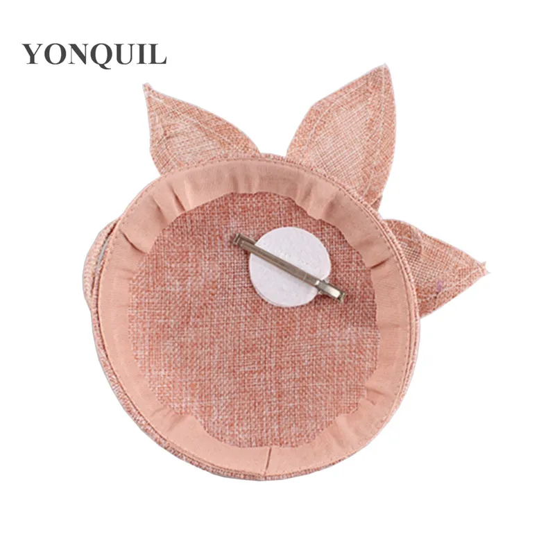Lila Nachahmung Sinamay Fascinator Kopf bedeckung für Kentucky Derby Kirche Hochzeits feier Rennen Frauen Braut ereignis Anlass Hut – Detail 19