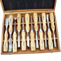 New 12pcs Professional Wood Carving Set Wood Working Tools Chisel Kit Carvers Carving Knife In Box Chisel Ferramentas Marcenaria