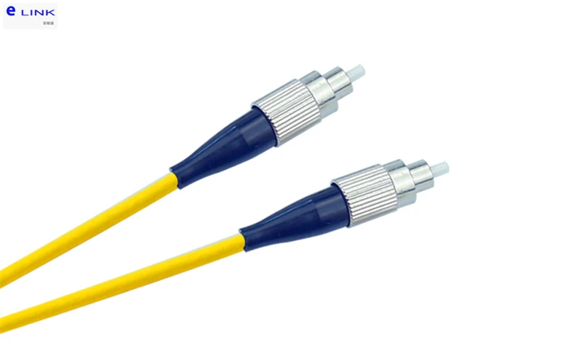 fiber optic jumper FC-FC simplex singlemode 1m2m3m5m10m7m 3.0mm G652D optical fibre patch cord free shipping ELINK 20pcs