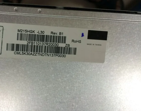 Original A+ Grade M215HGK-L30 M215HGK L30  21.5 inch TFT-LCD Panel 1920*1080 FHD 12 months warranty