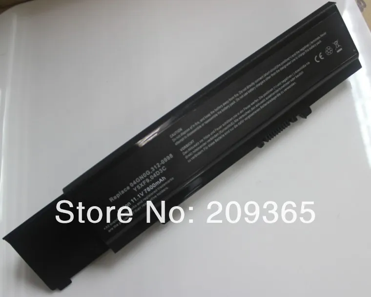 9 cell 6600mAh Laptop battery for DELL Vostro 3400 3500 3700 7FJ92 04D3C 4JK6R 04GN0G 0TXWRR 0TXWRR 0TY3P4 312-0997