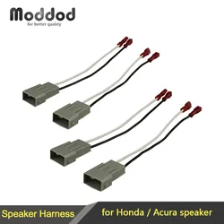 Speaker Wire Harness Conectores para Honda, OEM Adapter Plug Set, Cable Adaptor, Aftermarket, 1 Par