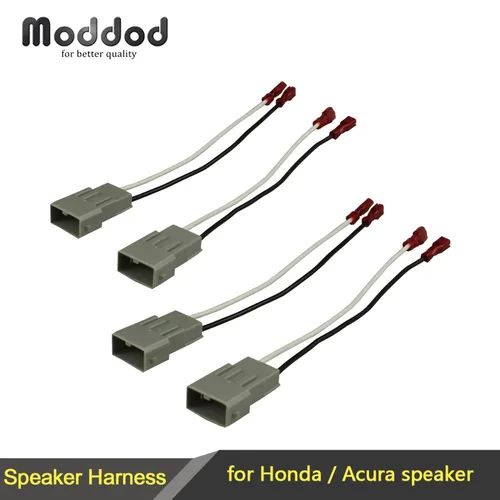 Para el arnés de cables del altavoz HONDA conecta el mercado de accesorios a el adaptador OEM, juego de enchufes, conector, adaptador de Cable de cableado, 1 par