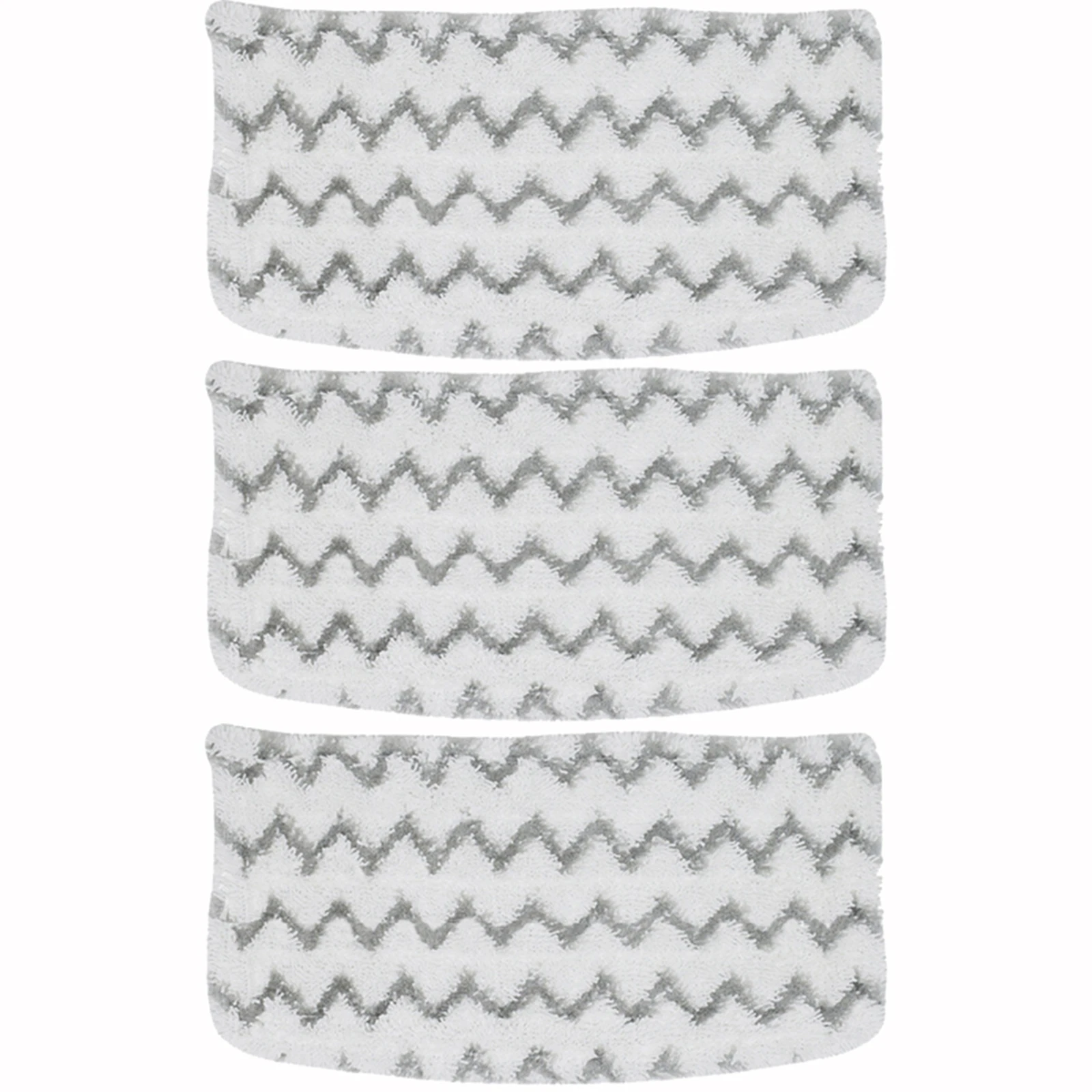 3PCS Microfiber Washabl Substituição Pads Acessório Para Tubarão Vapor Mop S1000 S1000A S1000C S1000WM S1001C Sujeira Grip Pads