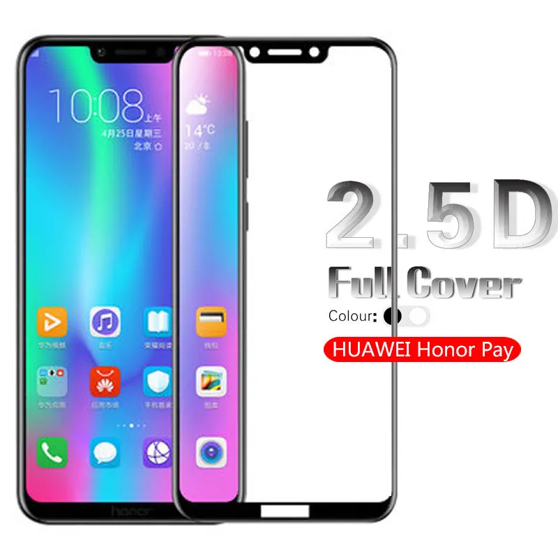 2.5D Edge Защита от царапин полное покрытие закаленное стекло для Huawei Honor Play 6,3 