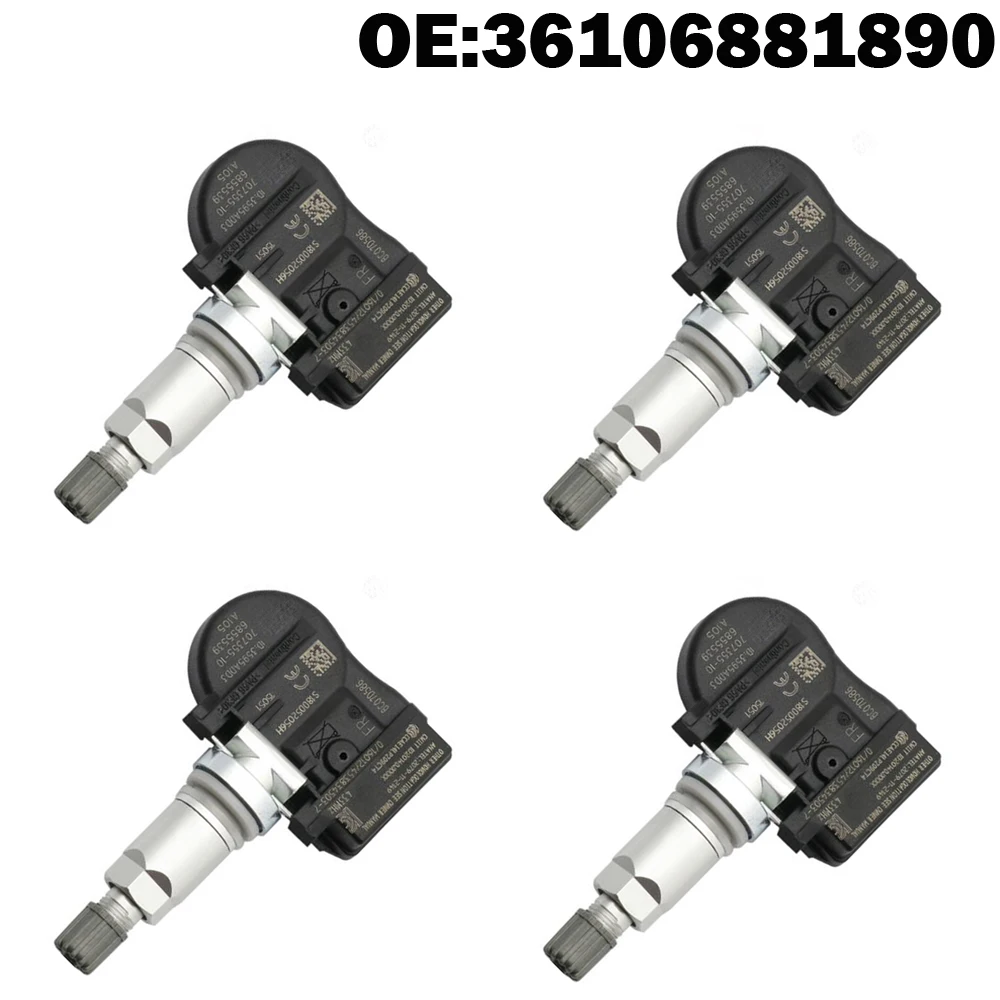 Sistema di sensori per Monitor della pressione dei pneumatici TPMS per auto 4 pezzi per BMW X5 F15 F85 X2 F39 X1 F48 X6 F16 F86