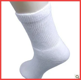 Fcare 10PCS=5pairs loose cuff screw thickening towel socks loop pile socks diabetic socks elite casual socks