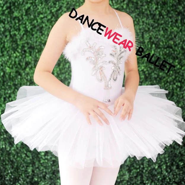 

New Sale Hot Sale Discount Children Elegant Classic White Swan Lake Perform Stage Dress Dance Ballet Tutu Ballet Costume