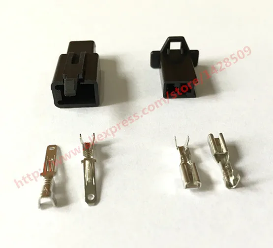 1 Set 2 Pin  Female Male PA66 Wire Harness Sumitomo Minibus Motorcycle Electrombile Household Connector Power Plug 6030-2981