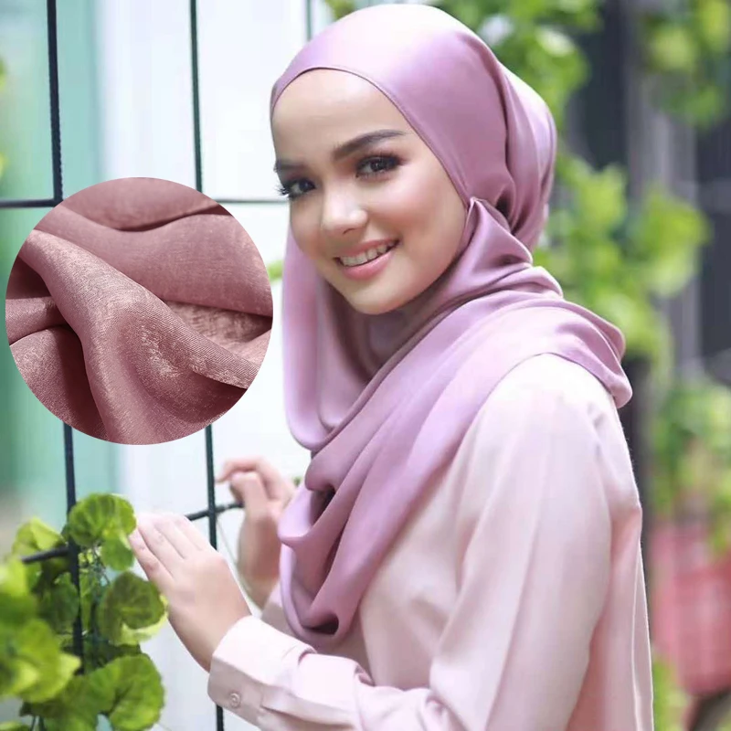 2019 Silk Muslim Wrap Instant Hijab Scarf Ready To Wear Shawl Headscarf Satin Islam foulard femme musulman hijabs Head Scarves