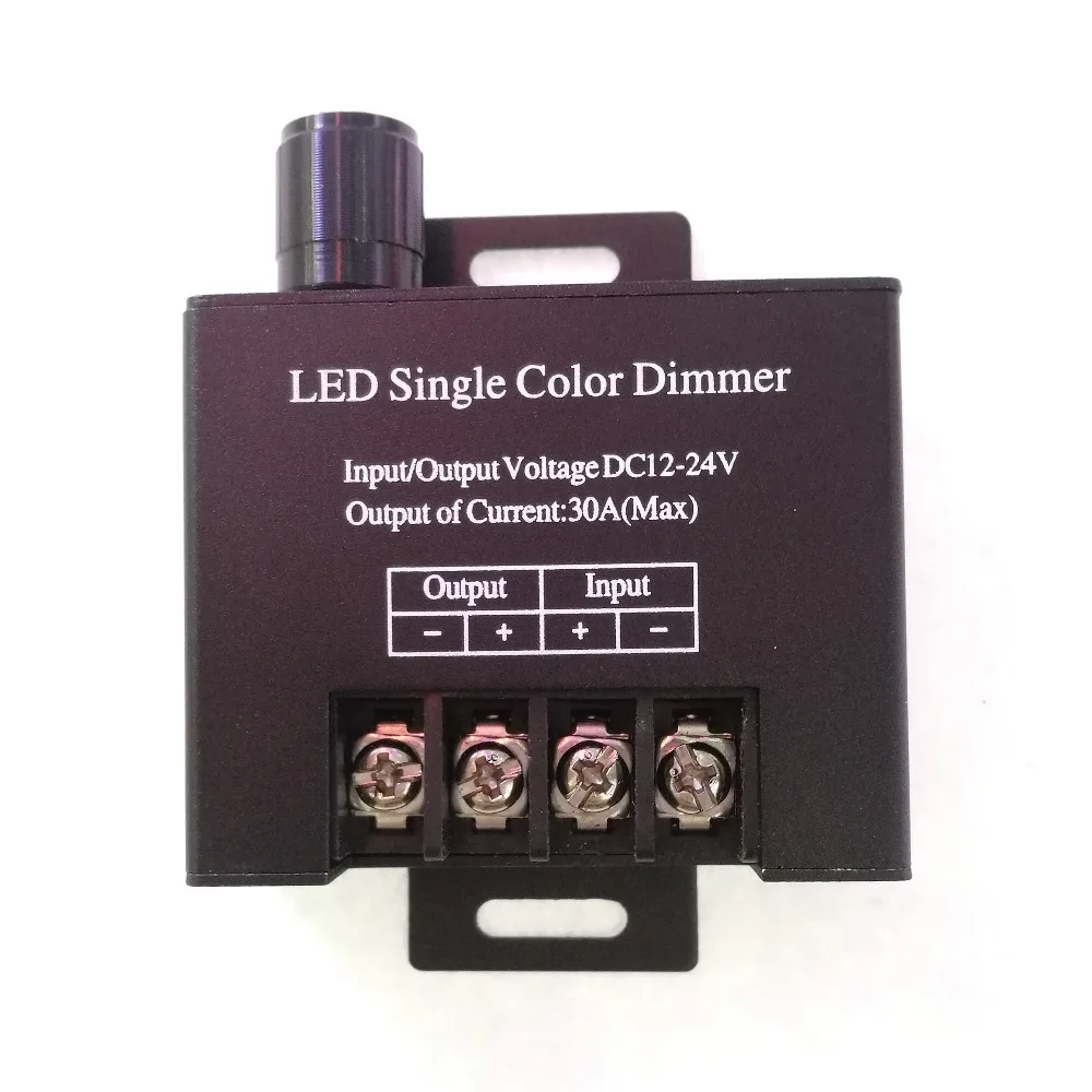 

10pcs 12V 24V 30A led dimmer controller for LED Light Strip, Adjustable Brightness LED Controller