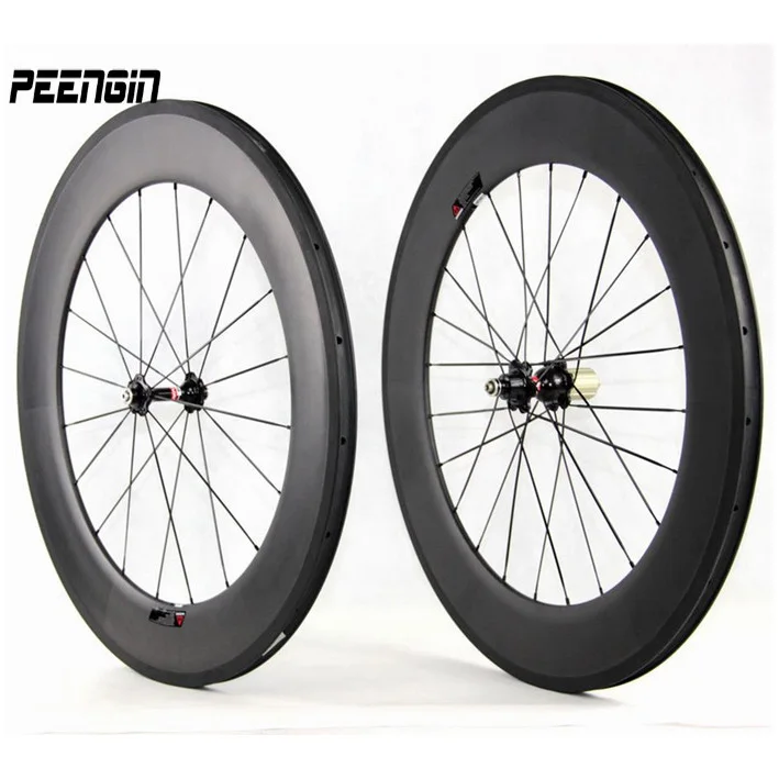 

Hand Build Cheap-Road-Bike-Wheel Carbon Fiber Wheelset For Sale Tubular Aero Clincher Rim Cycle Parts S80 Sticker Can Be Offered