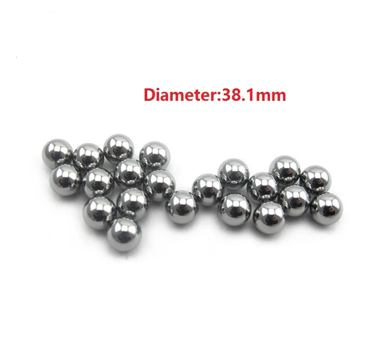 

5pcs/lot Dia 38.1mm steel ball bearing steel balls precision GC15 G16 high quality Diameter 38.1mm