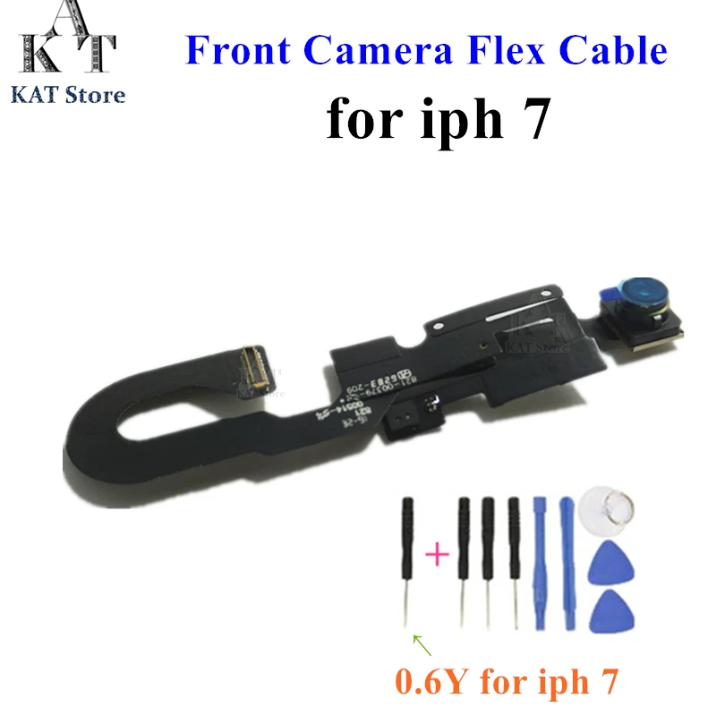 1PCS High Quality Front Small Camera for 7 7G 4.7 inch Sensor Light Proximity Facing Camera Module Flex Cable Ribbon Repair Part