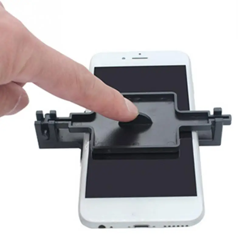 Temperado Screen Protector Tool Set, filme celular, colando instalação