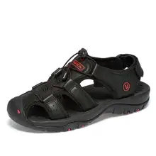 Men's Leather Summer Beach Sandals #2