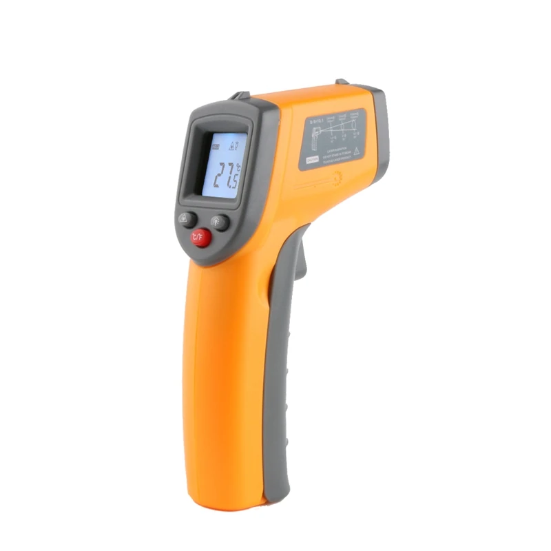 

Digital Infrared Thermometer Non Contact Infrared Thermometer LCD Temperature Pyrometer IR Laser Point Gun -50~360 Degree