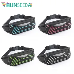 Runseeda Sports Waist Bag High Quality Cycling Running Belt Bag Pack Multi-Pockets Mobile Phone And Keys Pouch For Jogging Climb