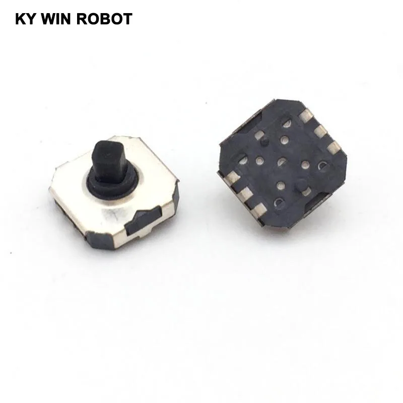 ALPS SKRHABE010-Joli tactile SMD à 5 voies, 10 pièces/lot, bouton-poussoir, joystick multi 7x7,7x7x5mm, pratique pour téléphone numérique c