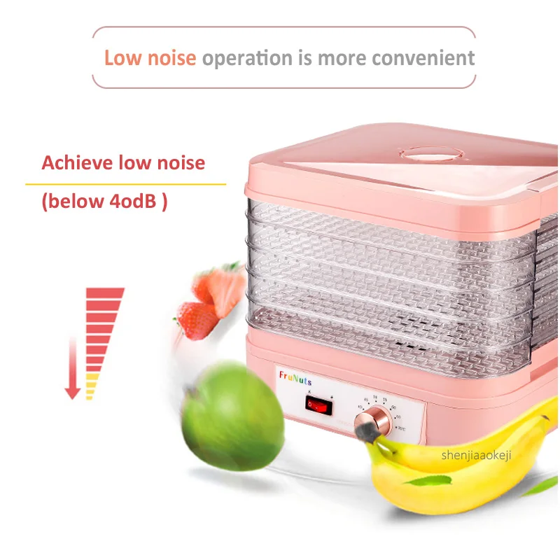 Food dehydrator household Multi-function Fruit/vegetable/meat dried machine TS-968-3 (F-01J) pet snacks drying machine 220v 1pc