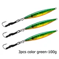 3pcs Green 100g
