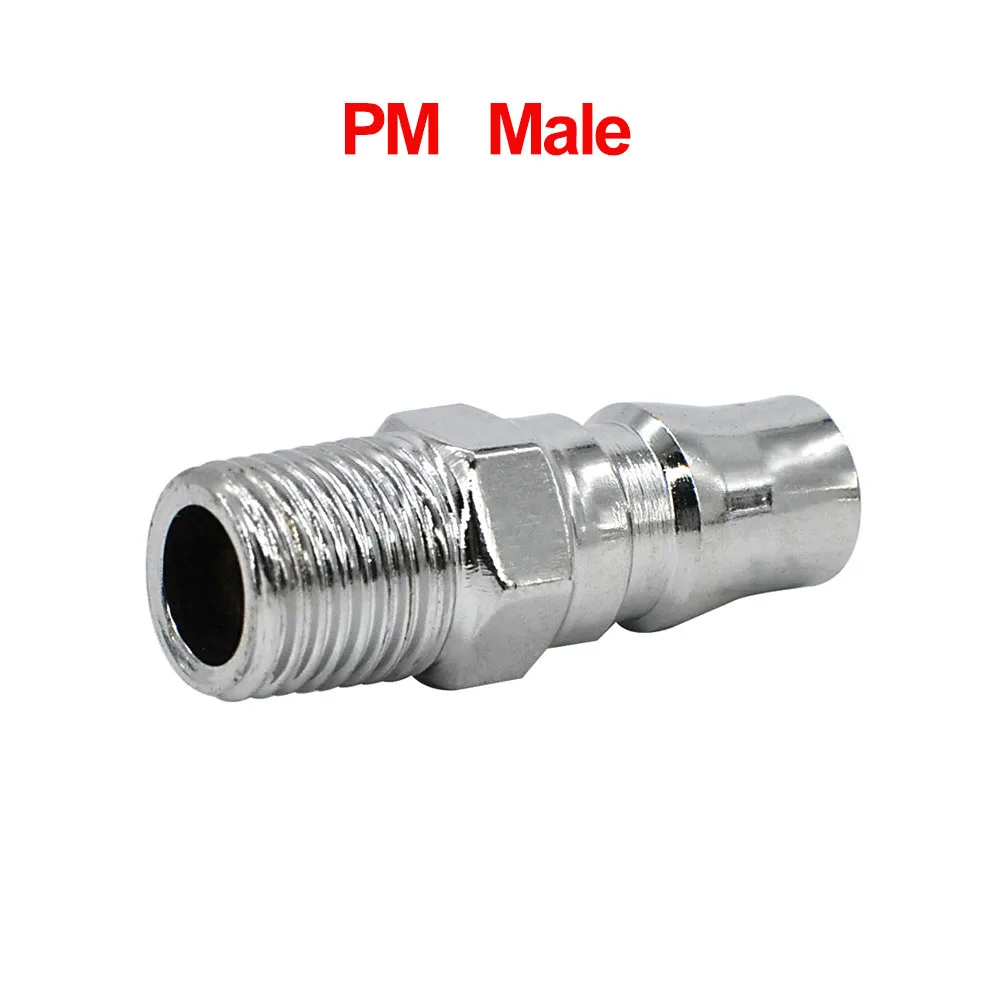 1PC SM/PM 20 30 40MM Join Hose Pneumatic Air Compressor Hose Quick Coupler Plug Socket Connector