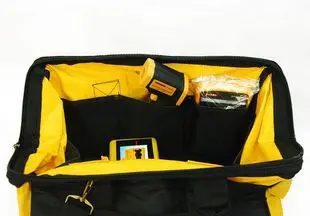 High Quality Oxford Wide Mouth Rigid Frame Mechanics Tool Bag Heavy Weight  38*25*30cm NO.RTG-99A