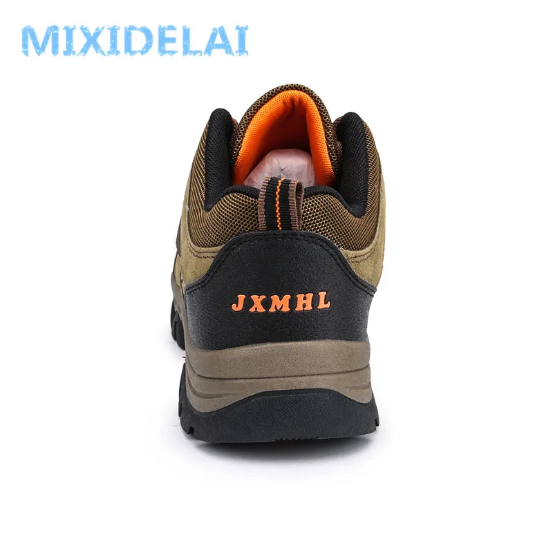 MIXIDELAI 2024 New Brand Spring Fashion Outdoors Sneakers Breathable Men\'s Shoes Mens Combat Desert Casual Shoes Plus Size 36-47