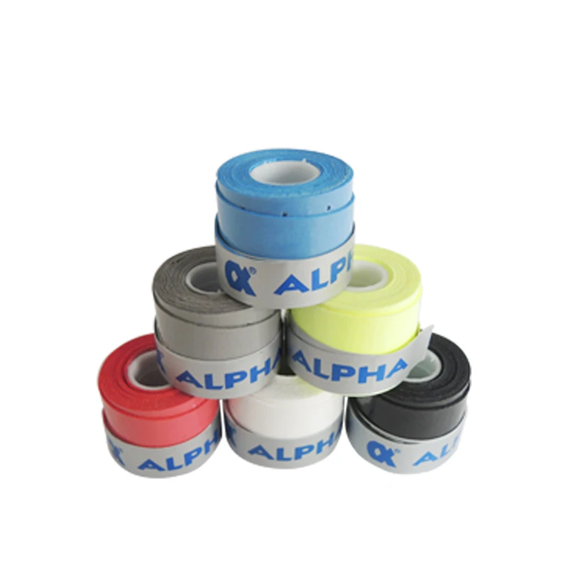 Alpha 60PCS Tennis Sticky Racket Over grips Tacky Grips Ultra Thin 0.5mm Badminton Viscosity Sweatband Comfortable Fishing Tape