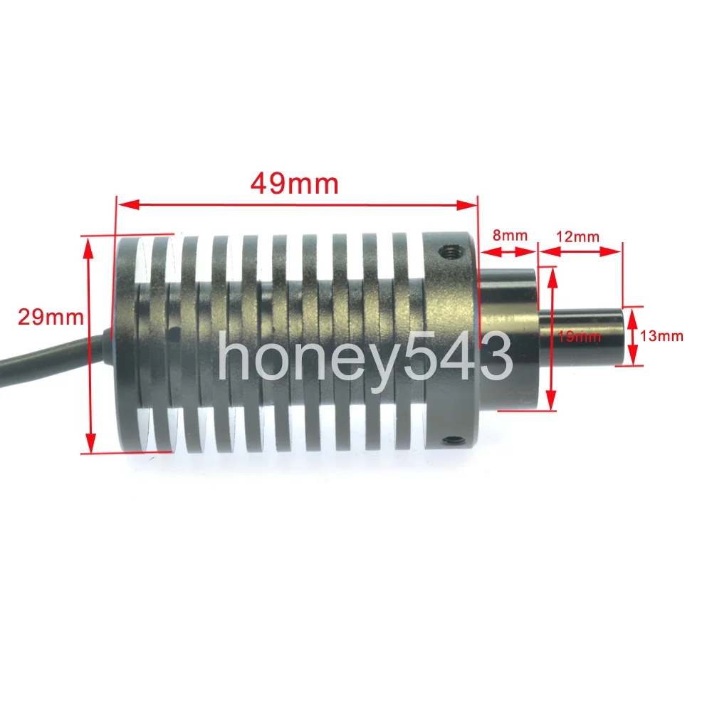 13mm Microscope Spot Point Light Source  Coaxial Light LED Adjustable Illuminator Bright Lamp 3W 6500K AC100~240V Power Adapter