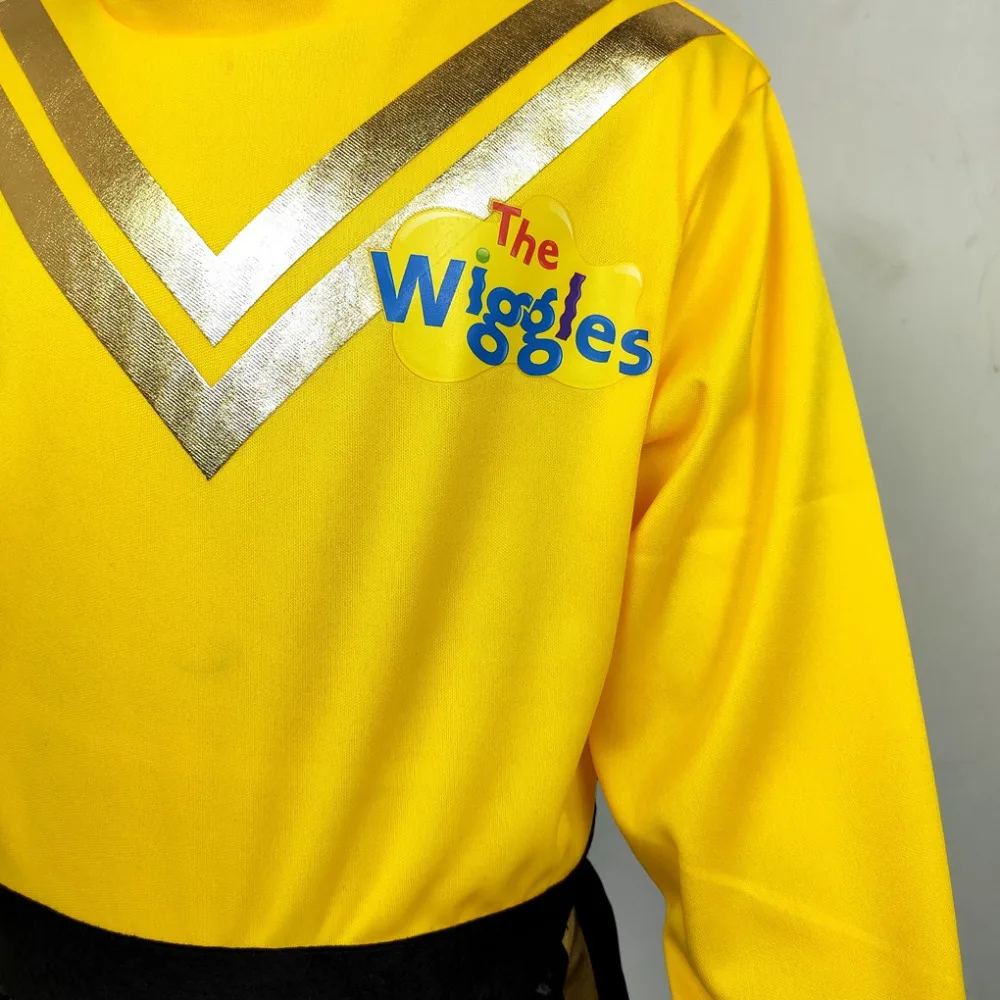 Vestido de princesa con tutú de Ballet amarillo, disfraz de Emma de the Wiggles con este fabuloso traje amarillo y negro