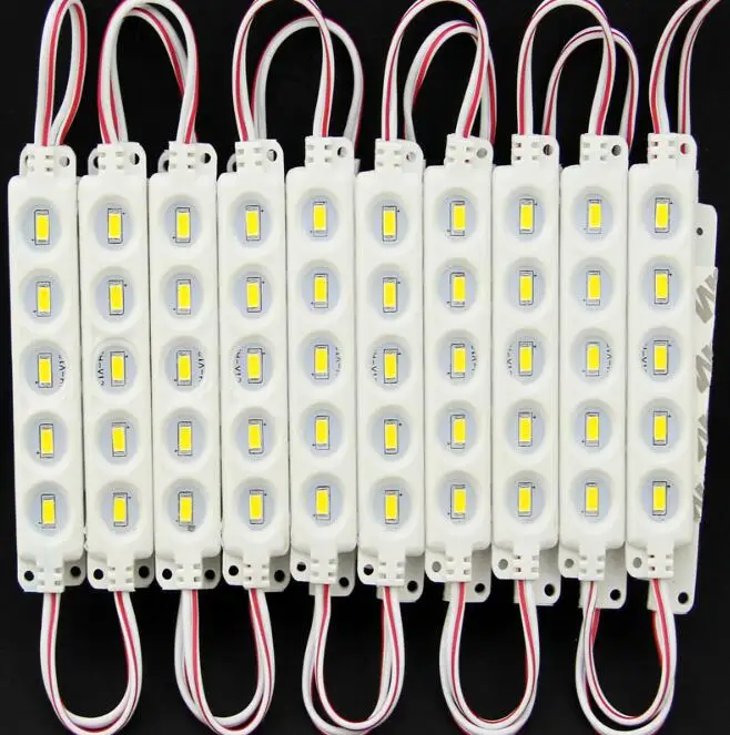 

ABS injection expocy waterproof LED module light SMD 5730 LED light module back light DC12V 2.5W 5 led 95mm*18mm*6mm CE