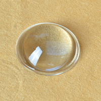 LED Lenses Diameter 57mm Optical Aspheric Convex Glass Lens Plano Convex Lens for Car Lamp Light