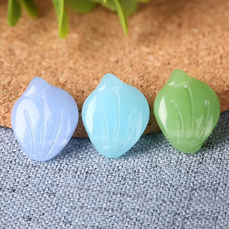 10pcs Shell Shape Lampwork Beads 12x15mm Multi Color Glass Beads Pendant For Jewelry Making Handmade Hair Accessories Wholesale