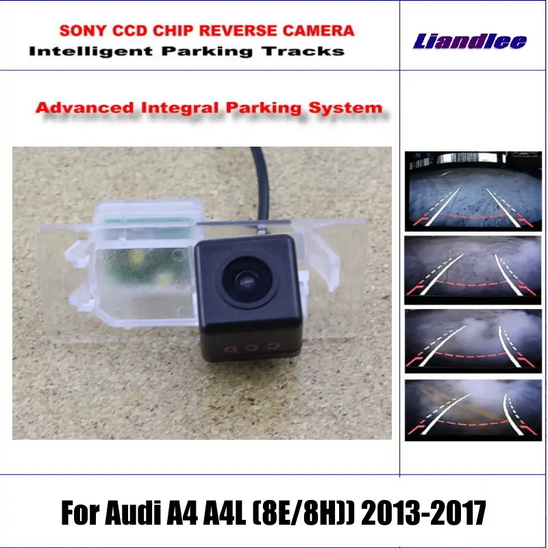 

For Audi A4/A4L (8E/8H) 2013-2017 Car Intelligentized Reverse Back Camera Rear View Dynamic Guidance Tracks CAM