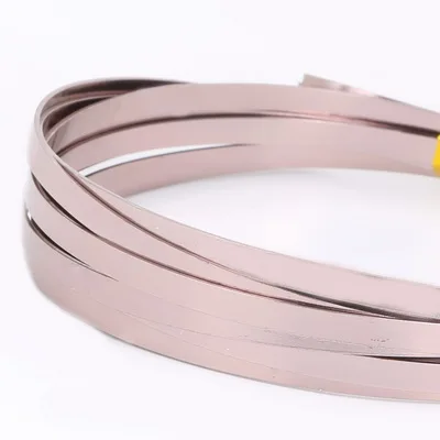 5mm Flat Aluminum Wire for DIY Necklace and Bracelets
