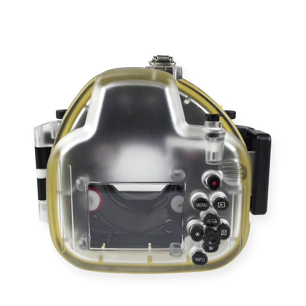 For Canon EOS M2 Camera Waterproof Housing Case Scuba Diving Underwater 40m Photography Videography Photo Equipment Glasses Free