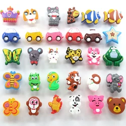 1X kids favorite Cartoon Cabinet Knob Soft plastic Furniture Handle Knob Drawer Handle Children Room Cartoon Door Cupboard Pull