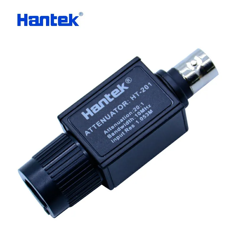 Hantek อย่างเป็นทางการ HT201 20:1 10MHz Oscilloscope Attenuator สำหรับยานยนต์ Diagnostics แบนด์วิดท์: 10MHz อินพุต RES: 1.053M