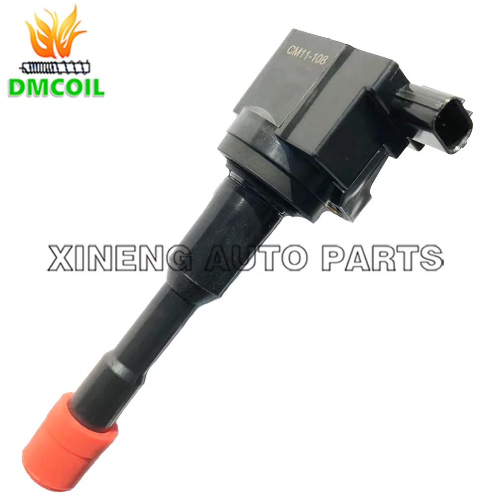 8 PCS IGNITION COIL WITHOUT RESISTANCE FOR HONDA CIVIC VII VIII FIT ARIA FIT II JAZZ CITY 1.2L 1.3L CM11108 30520PWA003 CM11109