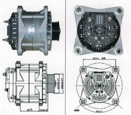 

28V 150A ALTERNATOR JFZ2915YC