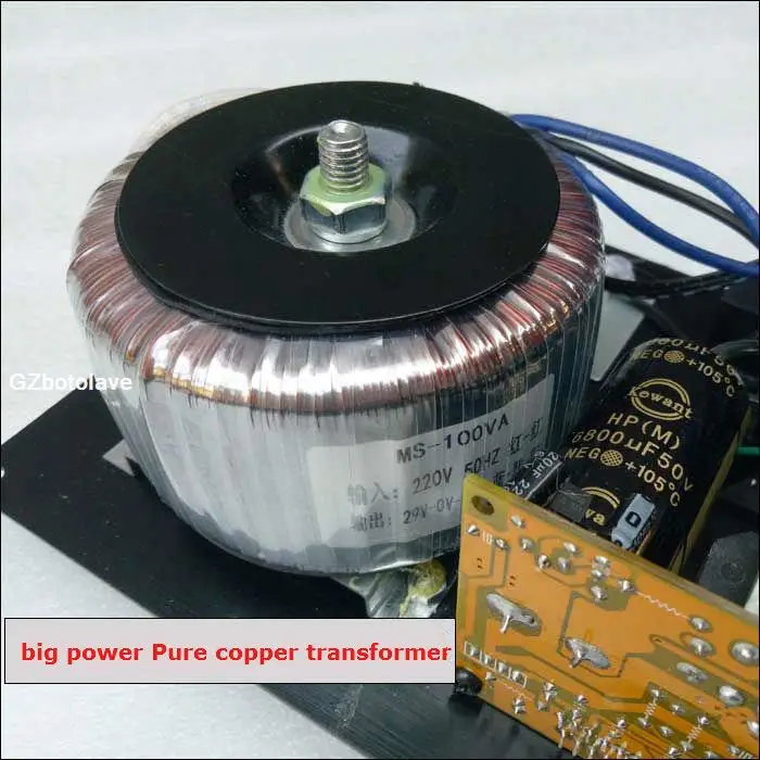 บอร์ดเครื่องขยายเสียงเครื่องขยายเสียงเบสบริสุทธิ์110V 220V 300W พลังสูง