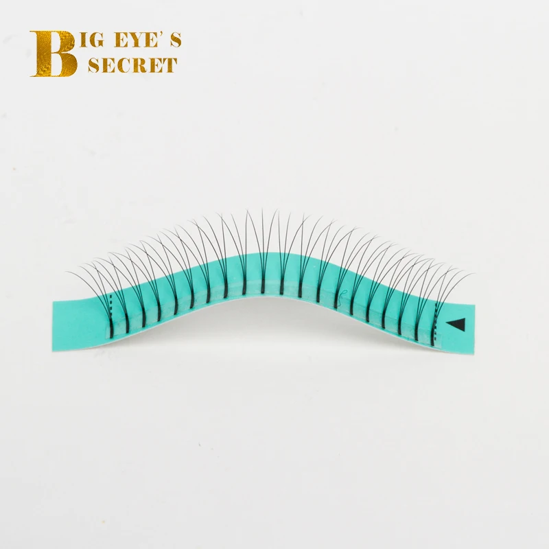 

Big eye's secret 5 trays 4D Lashes Natural Long Premade fans 4d lashes 0.07&0.10mm C&D curl Russian Volume Pre Made Eyelashes