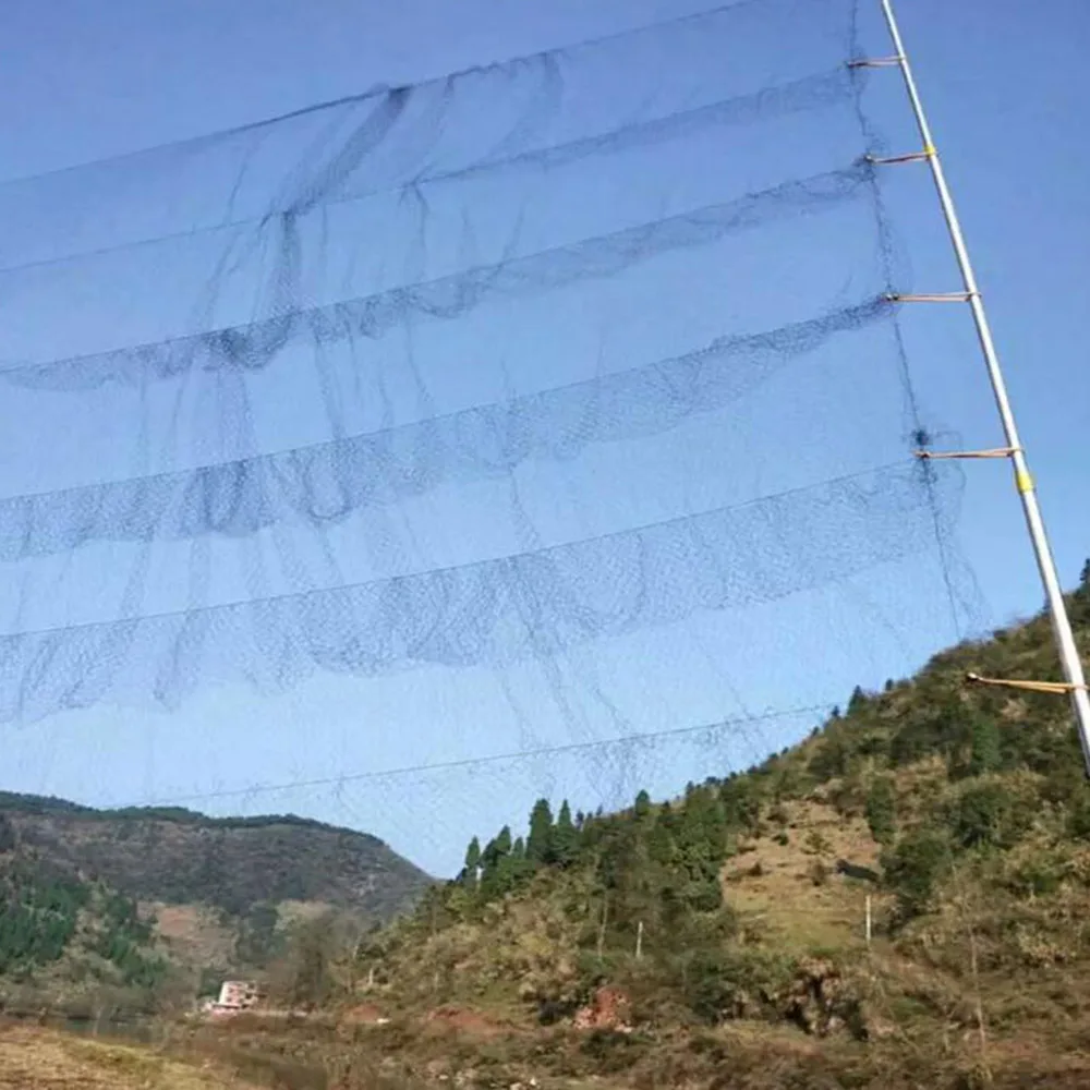 Black Mesh Anti Bird Mist Nets Vegetable Garden Orchard And Garden Protect Nylon Netting Bird Hunting Net Garden Tools