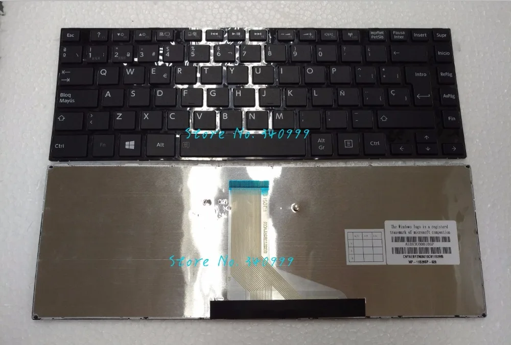 Original nuevo SP para Toshiba Satellite L800 L805 L830 L835 L840 L845 P840 P845 M845 M840 C800 M805 M800 España sp teclado del ordenador portátil