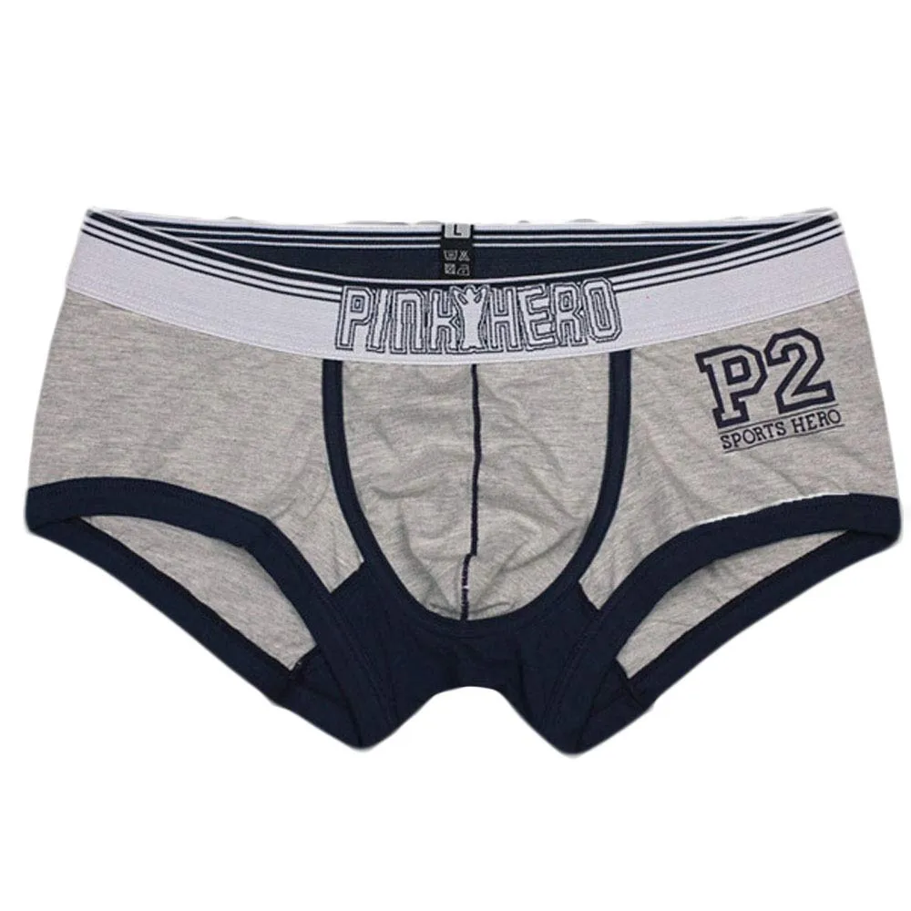 Rosa Hero Mens di Marca Della Biancheria Intima Boxer Mutandine del Pugile degli uomini Shorts Mutande Sexy Maschio Della Biancheria Intima Degli