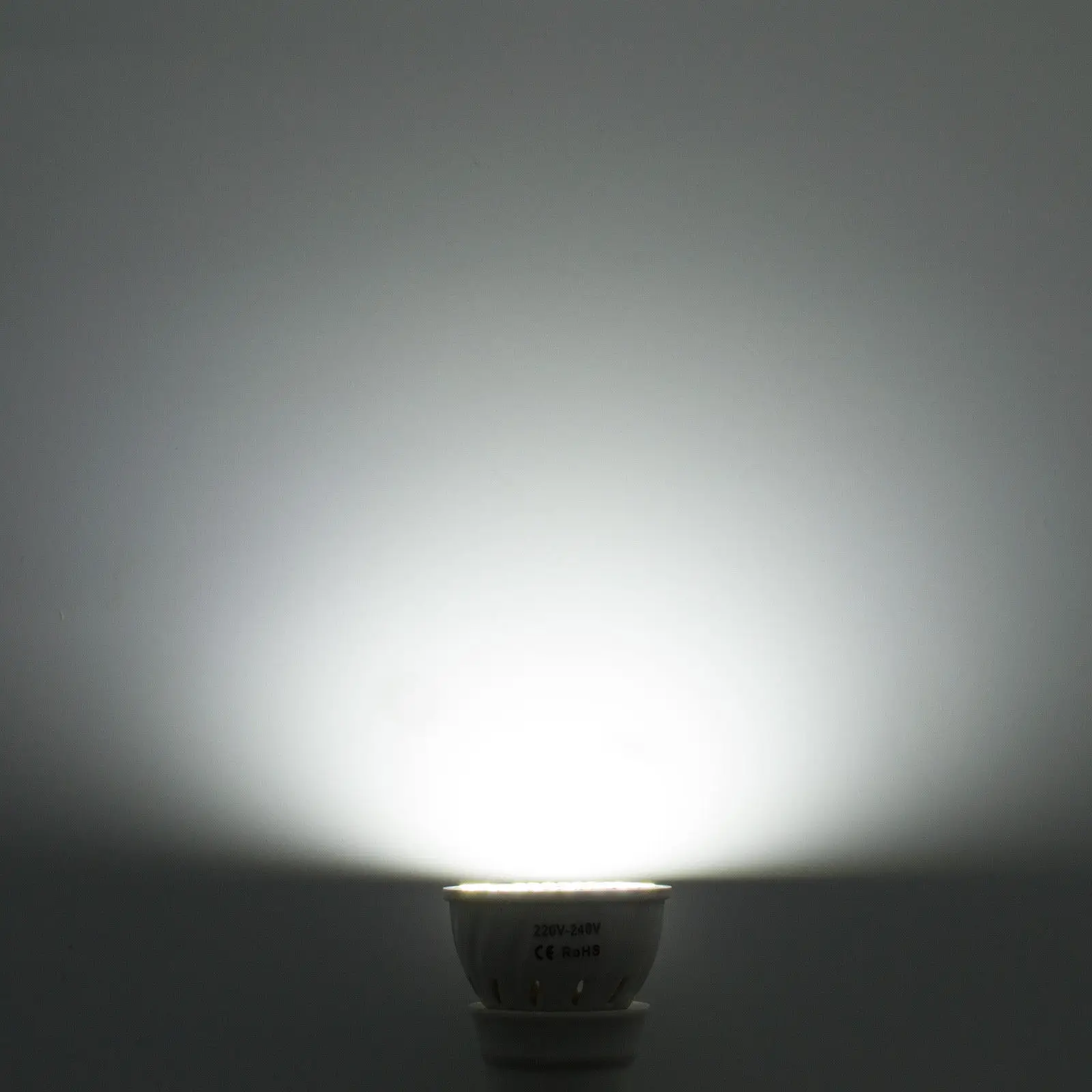 Foco LED GU10 E27 2835SMD, 4W, 5W, 6W, 110V, 220V, 48Led, 60LED, 80LED